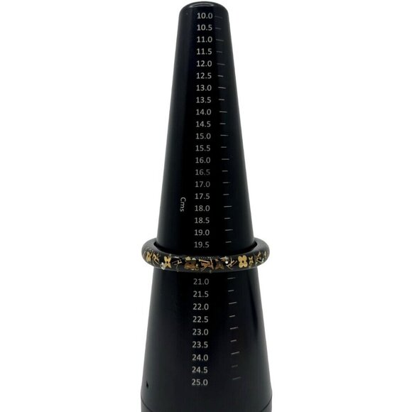 Authentic LOUIS VUITTON Bracelet Inclusion M65300 Black Resin #36635390 - Picture 9 of 10